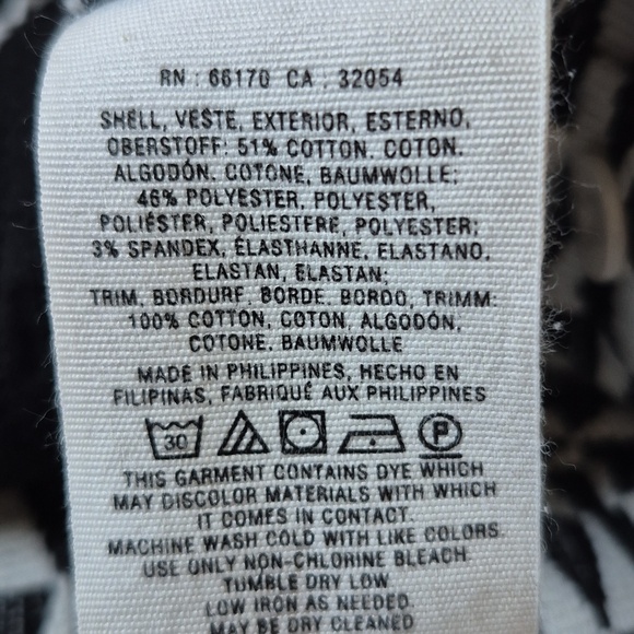 Anthropologie Cartonnier Neda geometric shorts Size 6 - Picture 8 of 8